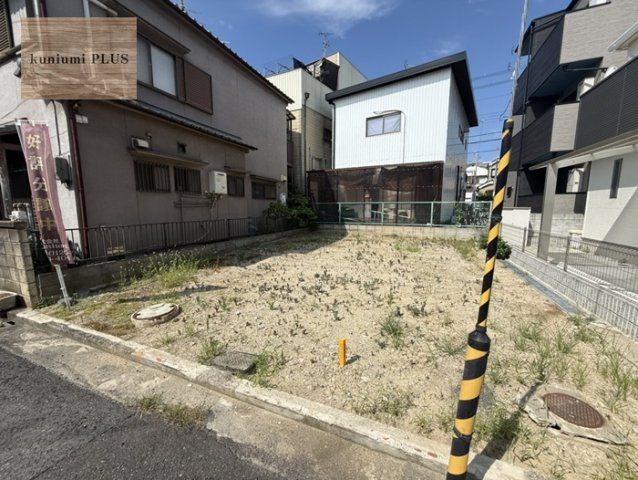 堺市東区北野田の前面道路含む現地写真