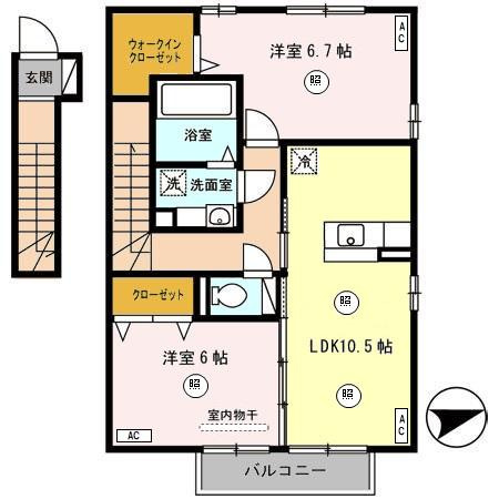 【間取り】 | トゥインクルなごみ