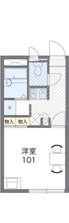 【間取り】 | レオパレスアパルトマンエイト | 画像2
