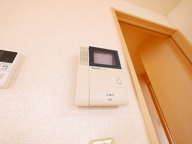ガーデンパークC棟のセキュリティ|モニター付きです