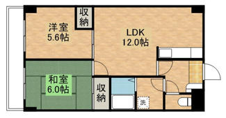 【間取り】 | 桜町ハイツ