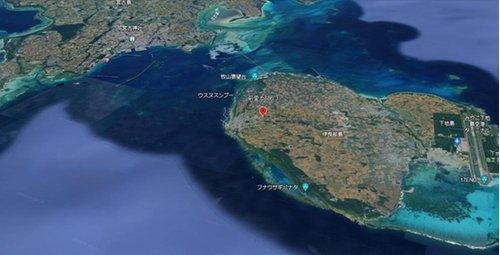 伊良部字前里添886-3　一括のその他|上空から見た現地