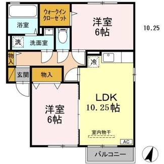 【間取り】 | エスペランサB