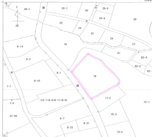 【土地図】 | 【売地】湯沢市横堀字板橋