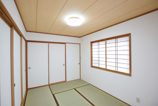 【和室】 | 新潟市西区新通  4LDK | 1Ｆ　和室6帖