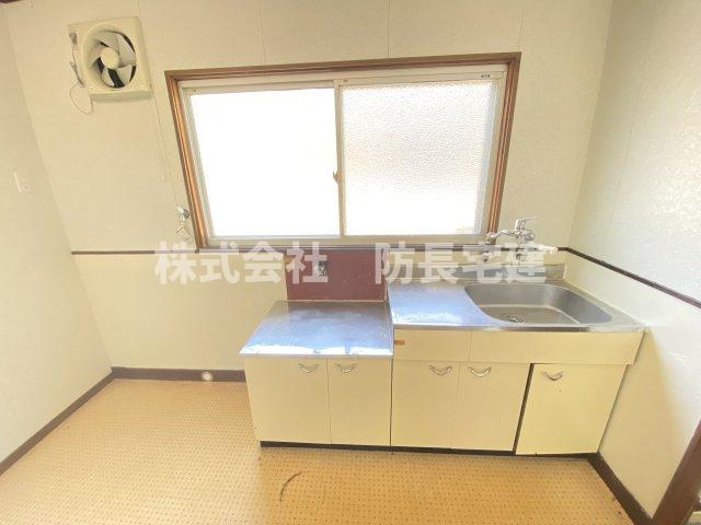 山口市平野１丁目の一戸建てのキッチン|使いやすいキッチンです