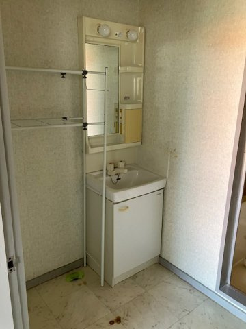 ロイヤルパレスコスモスのその他共用部分|ゆったりとスペースのある洗面所
