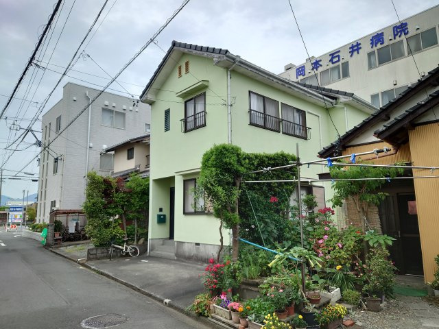 売中古戸建　焼津市小川新町5丁目の前面道路含む現地写真|静観な地域です。