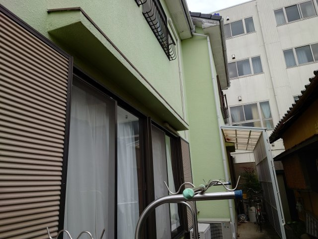 売中古戸建　焼津市小川新町5丁目の外観|日当たり良く洗濯物は早く乾きます。