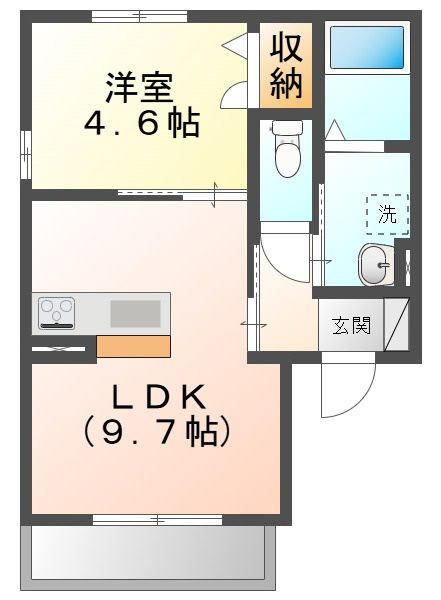 ハイムＳＡＫＵＲＡの間取り