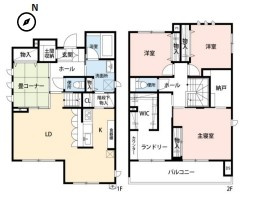 上尾市壱丁目南　中古一戸建ての間取り|現地（2024年6月11日撮影）