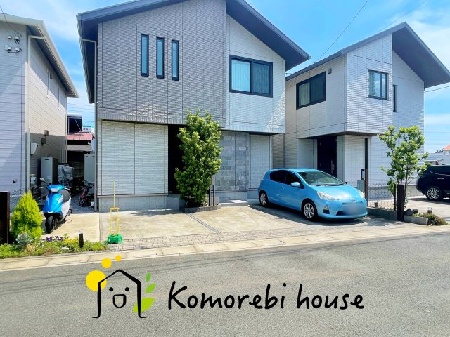 上尾市壱丁目南　中古一戸建ての駐車場|現地（2024年6月11日撮影）