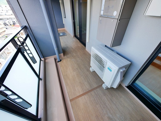 ラヴィーナ奈良のバルコニー