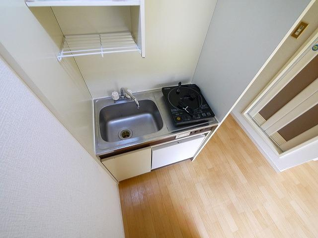 シングルモアのキッチン|お料理しやすいキッチンです