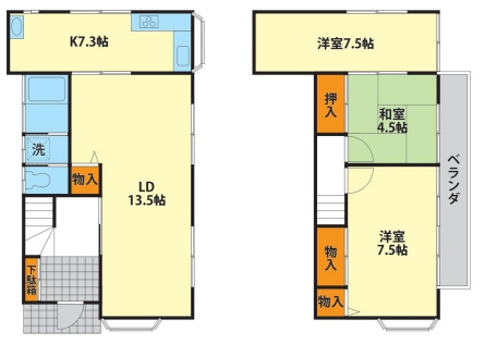 川島町上伊草　中古一戸建て