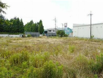 大津市木の岡町の事業用地の外観|敷地です