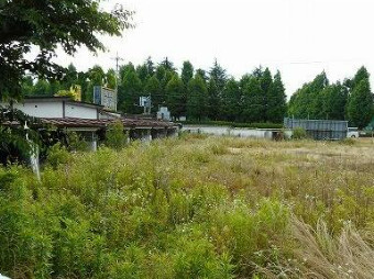 大津市木の岡町の事業用地の外観|敷地です