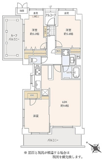 【間取り】 | 東急クリエール川口戸塚