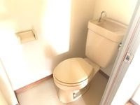 晴真マンションのトイレ