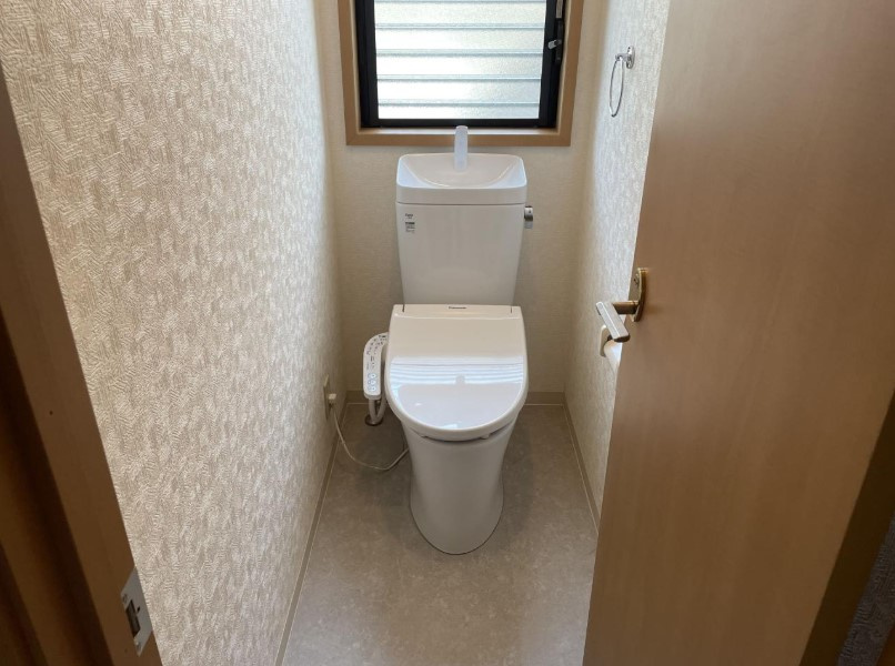 竜王テラスハウスのトイレ