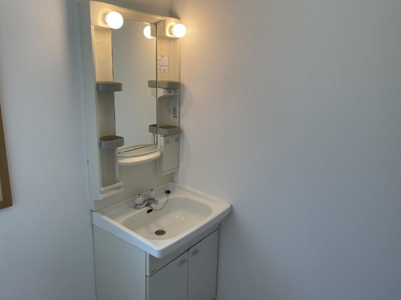 竜王テラスハウスの洗面所