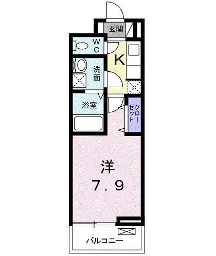 パインヴィレッジの間取り