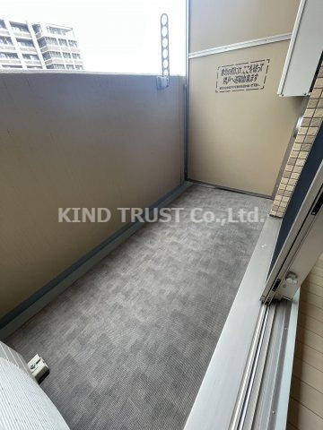 プレサンス天神橋ディオレのバルコニー|落ち着いた時間を過ごせるバルコニーです