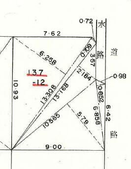 【土地図】 | 加古川市平岡町一色　土地 | 約28.5坪です。