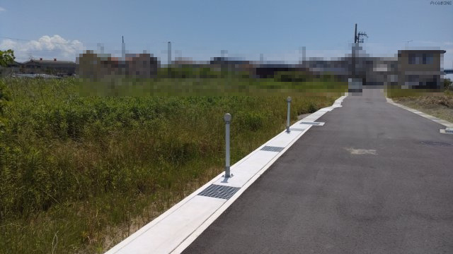 【前面道路含む現地写真】 | 姫路市網干区興浜／売土地