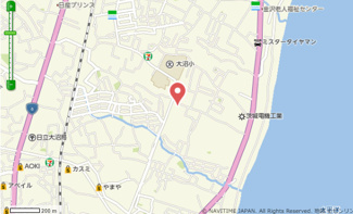 【地図】 | 茨城県日立市東大沼町1丁目一棟アパート