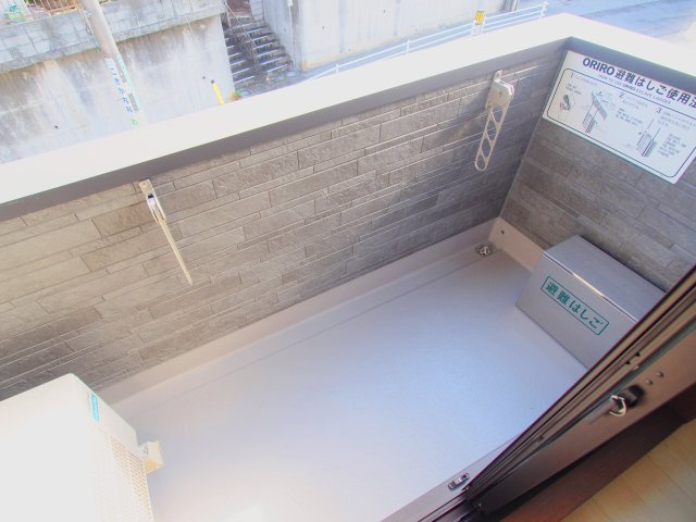 フォレスト青崎のバルコニー