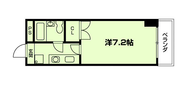 メゾン寺ノ内の間取り|代表的な間取りです。