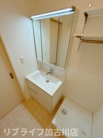 Maison Kの洗面所