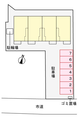 【駐車場】 | 仮）花井アパート | 駐車場