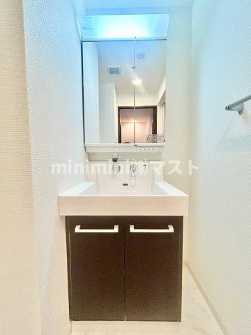アクアプレイス南堀江の洗面所