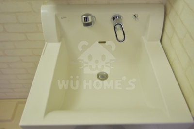 【その他】 | 十三本町ウインズマンションⅡ | 独立洗面台、小物を置くことができて便利です