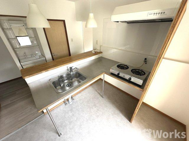 メゾンパルクNSのキッチン|きれいなキッチンです