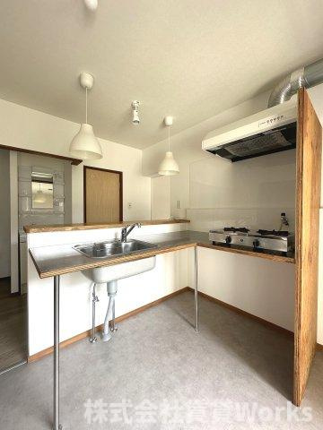 メゾンパルクNSのキッチン|キッチンでお料理をお楽しみください