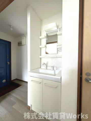 メゾンパルクNSの洗面所|洗面所です