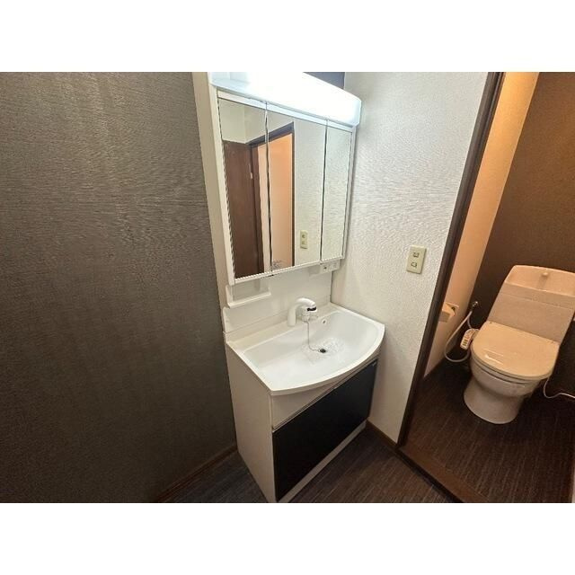 三協コーポの洗面所