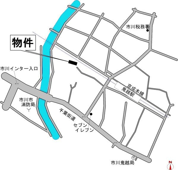 セレッソⅠの地図