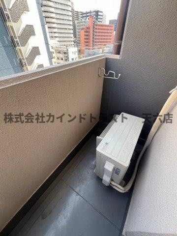 ラインハイツ瀬戸のバルコニー|開放的で明るい空間を演出してくれるバルコニーです