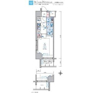 リヴシティ栄弐番館の間取り