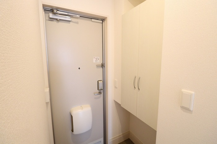 Grand Rise Tsukuba D棟の玄関