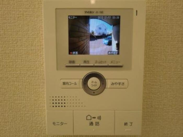 Grace court（ｸﾞﾚｲｽｺｰﾄ）のセキュリティ|録画機能付きTVインターホン