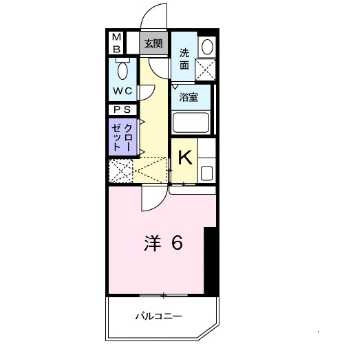 【間取り】 | ルネス六本松