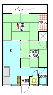 【間取り】 | ハイツ山文