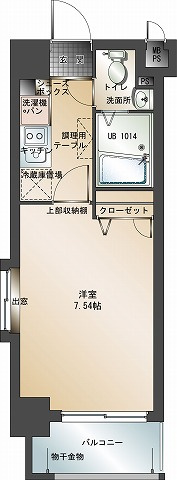 【間取り】 | エンクレスト六本松　プライスホームなら仲介手数料0円！　HPに初期費用掲載してます！