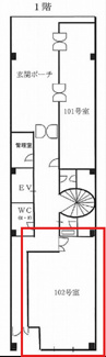 【間取り】 | 第二芦池ビルディング | 第二芦池ビルディング　間取り