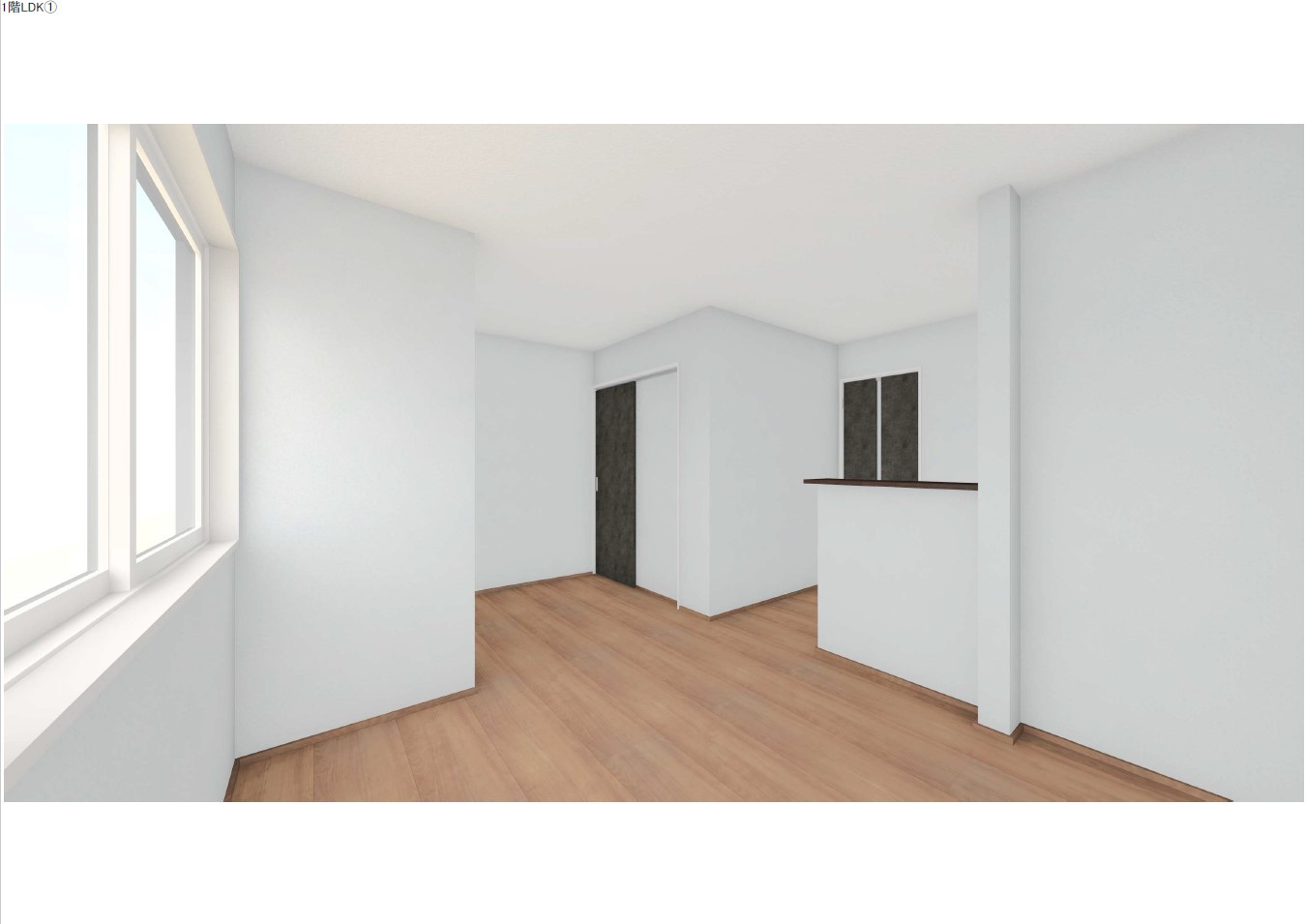 シルクフィールドみそら野の居間・リビング